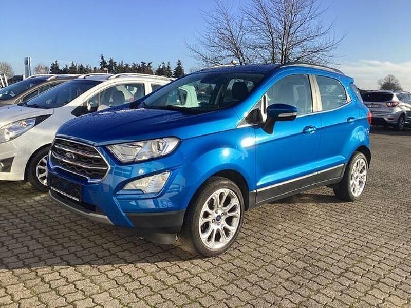 Dynamic blau metallic Gebraucht 2022 Ford Ecosport Titanium SUV | 14.990 € (Guter Preis) - Bild 1/4