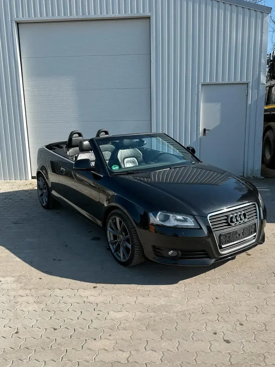 Gebraucht Audi A3 Cabriolet 200 PS (147 kW) 2008 Schwarz Cabrio