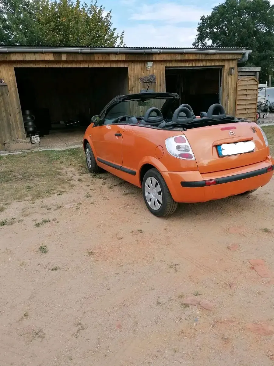 Gebraucht Citroën C3 74 PS (54 kW) 2007 Orange Cabrio