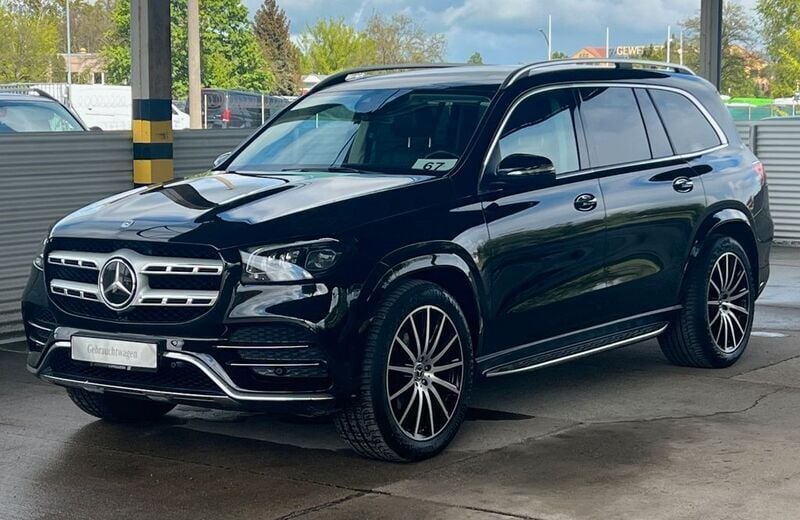 Schwarz Gebraucht 2020 Mercedes GLS580 AMG line SUV | 73.999 € (Fairer Preis) - Bild 1/4