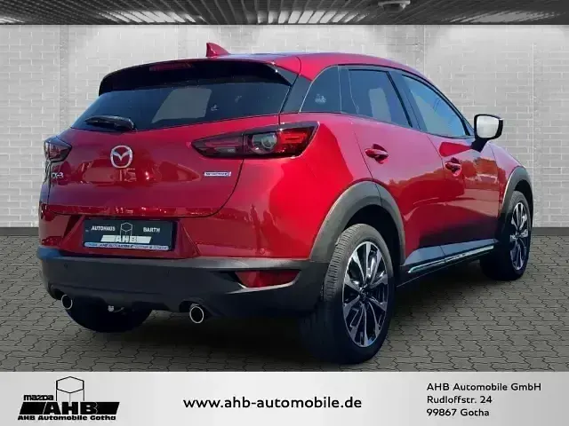 Gebraucht Mazda CX-3 Selection 121 PS (88 kW) 2021 Magmarot metallic SUV