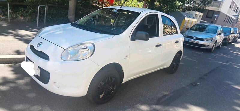 Weiß Gebraucht 2012 Nissan Micra Kleinwagen | 2.600 € (Superpreis) - Bild 1/4