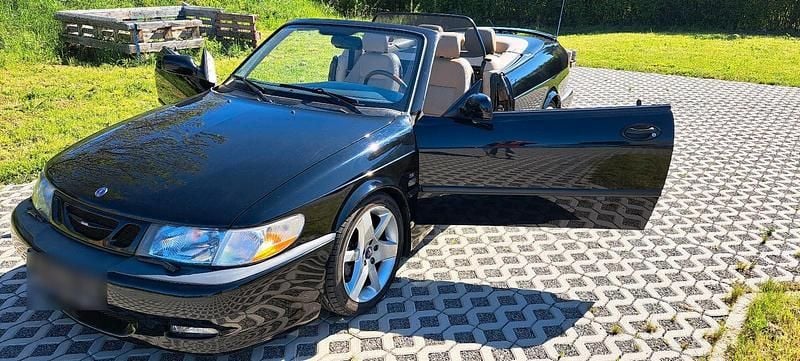 Gebraucht Saab 9-3 Cabriolet 211 PS (155 kW) 2001 Schwarz Cabrio