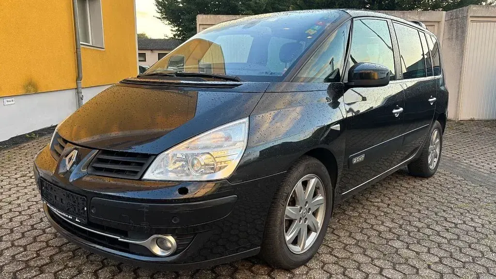 Gebraucht Renault Espace 173 PS (127 kW) 2011 Schwarz Van / Kleinbus