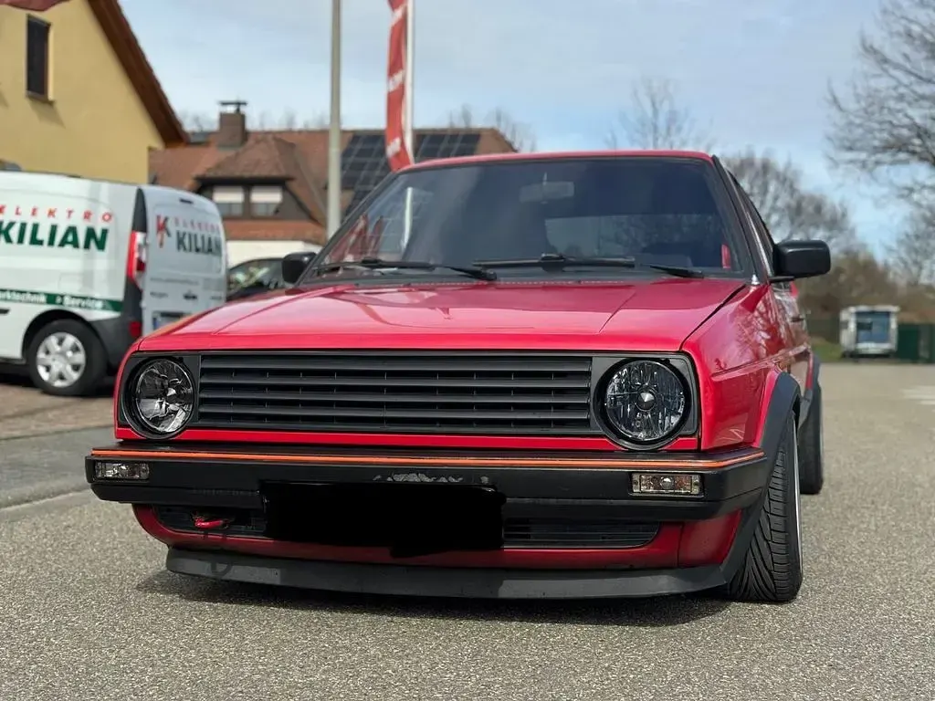 Brugt VW Golf II 54 HK (39 kW) 1990 Rød Hatchback