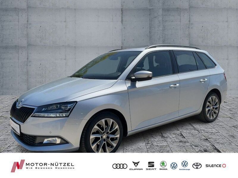 Silber Gebraucht 2022 Skoda Fabia Clever Kleinwagen | 13.630 € (Fairer Preis) - Bild 1/4