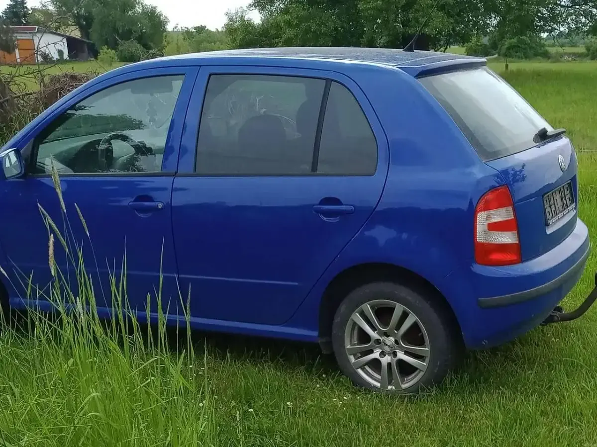Brugt Skoda Fabia Ambiente 54 HK (39 kW) 2006 Blå Sedan