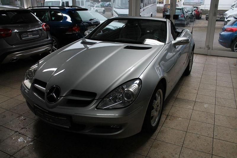 Gebraucht Mercedes SLK200 163 PS (119 kW) 2005 Silber Cabrio