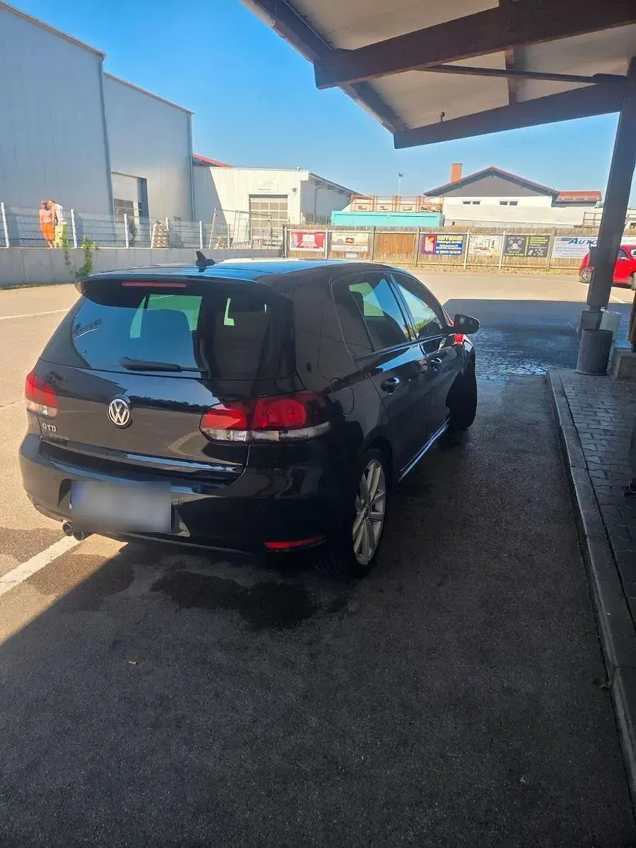 Gebraucht VW Golf VI GTD 170 PS (125 kW) 2010 Schwarz Kleinwagen