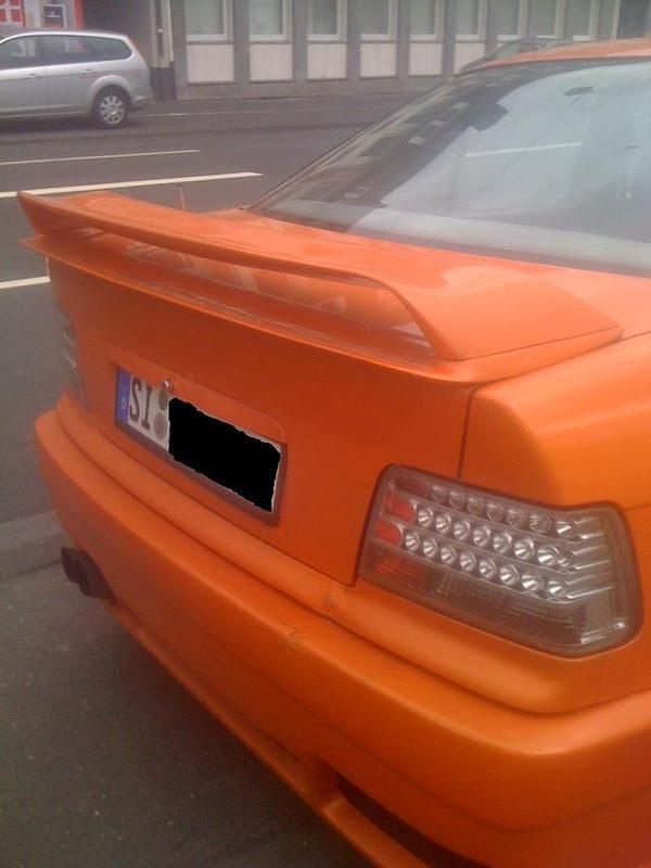 Gebraucht BMW 318 154 PS (113 kW) 1990 Orange metallic Kleinwagen