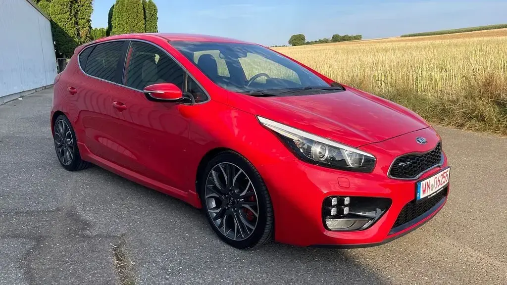 Gebraucht Kia Ceed GT-Track 204 PS (150 kW) 2014 Rot Kleinwagen