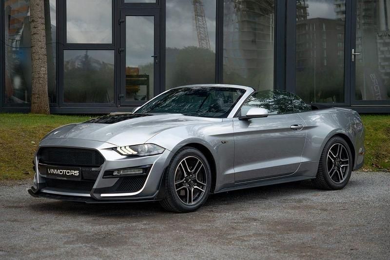 Grau Gebraucht 2022 Ford Mustang Convertible Cabrio | 26.300 € (Guter Preis) - Bild 1/4