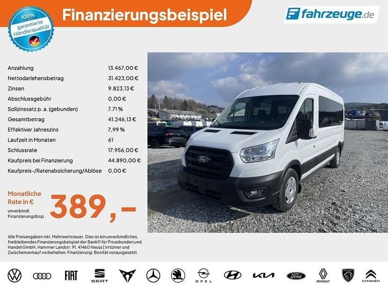 Neu Ford Transit 150 PS (110 kW) 2026 Weiß Kombi