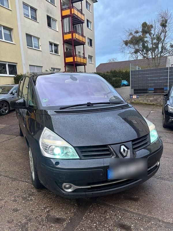 Gebraucht Renault Espace 173 PS (127 kW) 2010 Schwarz Van / Kleinbus