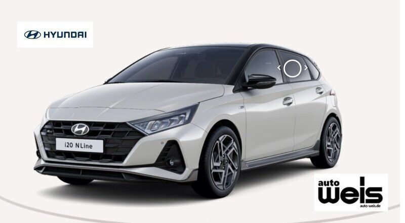 Lumen grey/phantom black Neu 2025 Hyundai i20 N Line Kleinwagen | 27.750 € (Teuer) - Bild 1/2