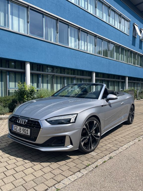 Silber Gebraucht 2020 Audi A5 Cabriolet Advanced Cabrio | 34.999 € (Fairer Preis) - Bild 1/4
