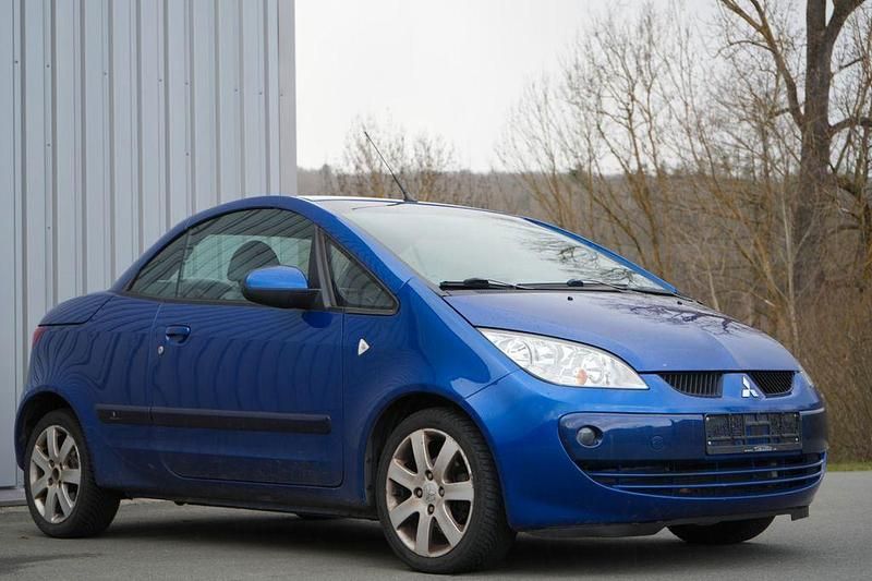 Gebraucht Mitsubishi Colt Basis 109 PS (80 kW) 2008 Blau Cabrio