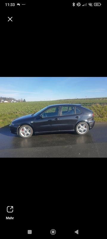 Gebraucht Seat Leon CUPRA 204 PS (150 kW) 2002 Schwarz Kleinwagen