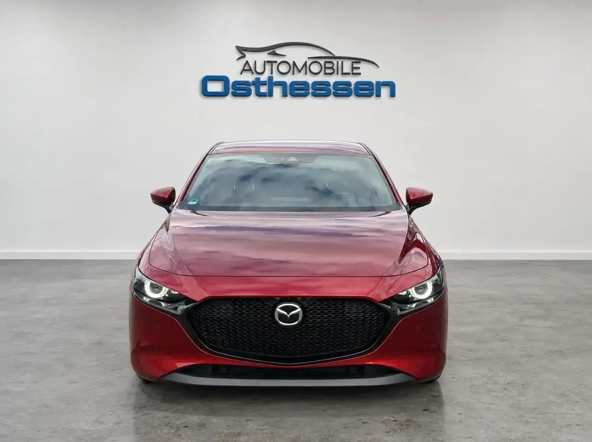 Gebraucht Mazda 3 Selection 179 PS (131 kW) 2019 Rot Limousine