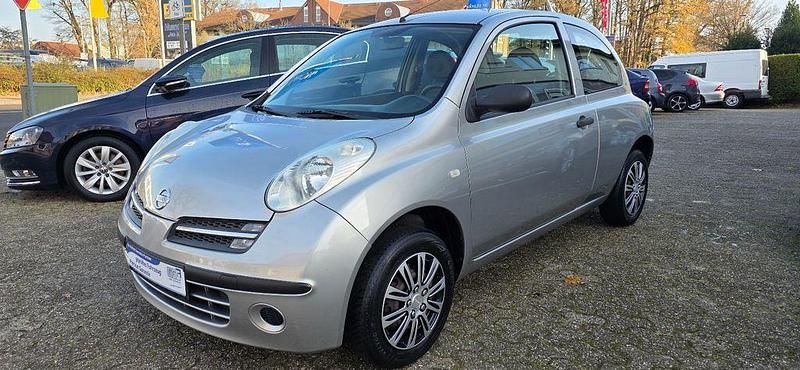 Silber Gebraucht 2006 Nissan Micra Visia Kleinwagen | 2.799 € (Teuer) - Bild 1/4