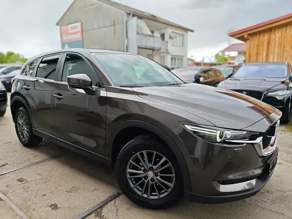 Gebraucht Mazda CX-5 Exclusive-Line 150 PS (110 kW) 2018 Grau SUV