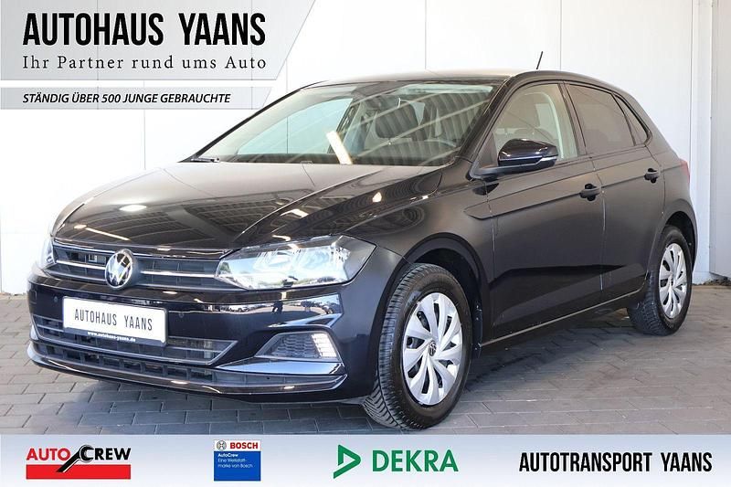 Schwarz Gebraucht 2021 VW Polo Comfortline Kleinwagen | 14.489 € (Superpreis) - Bild 1/4