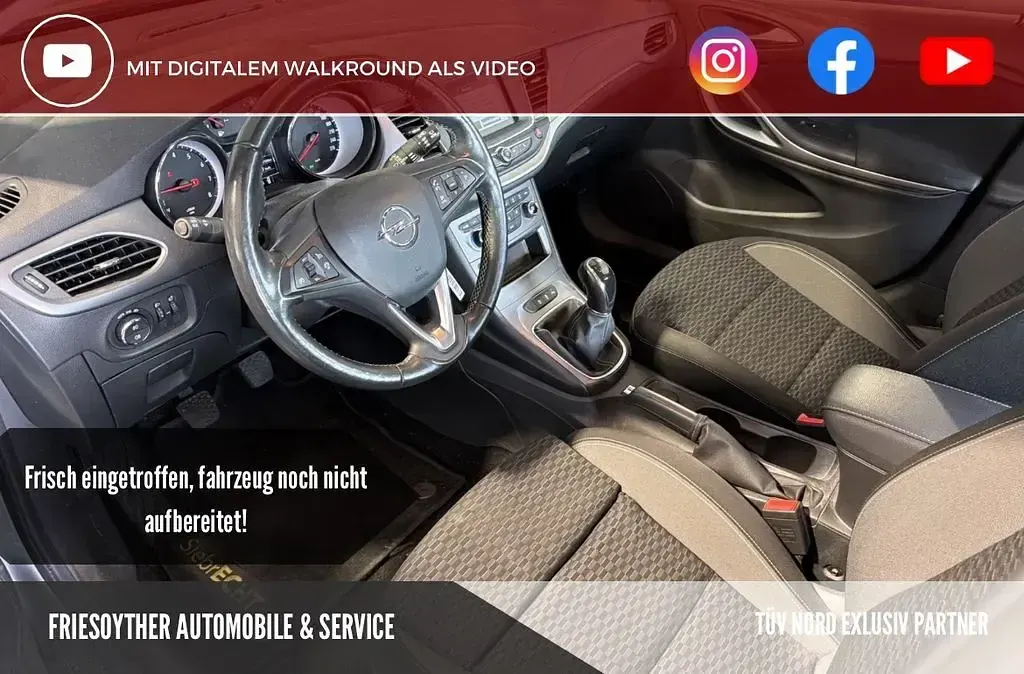 Gebraucht Opel Astra 110 PS (80 kW) 2022 Grau Kleinwagen