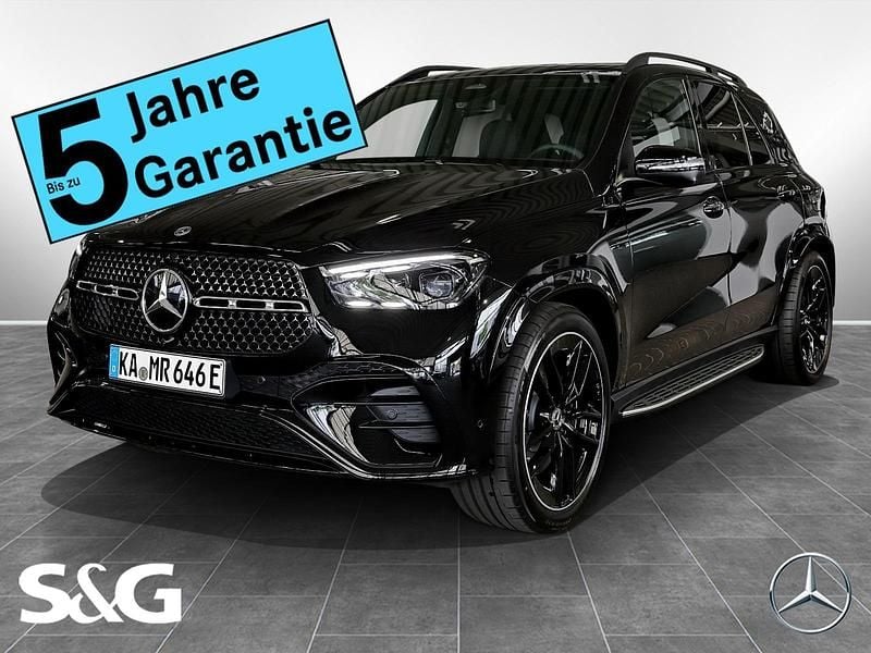 Metalliclack obsidianschwarz Gebraucht 2025 Mercedes GLE350 AMG SUV | 95.998 € - Bild 1/4