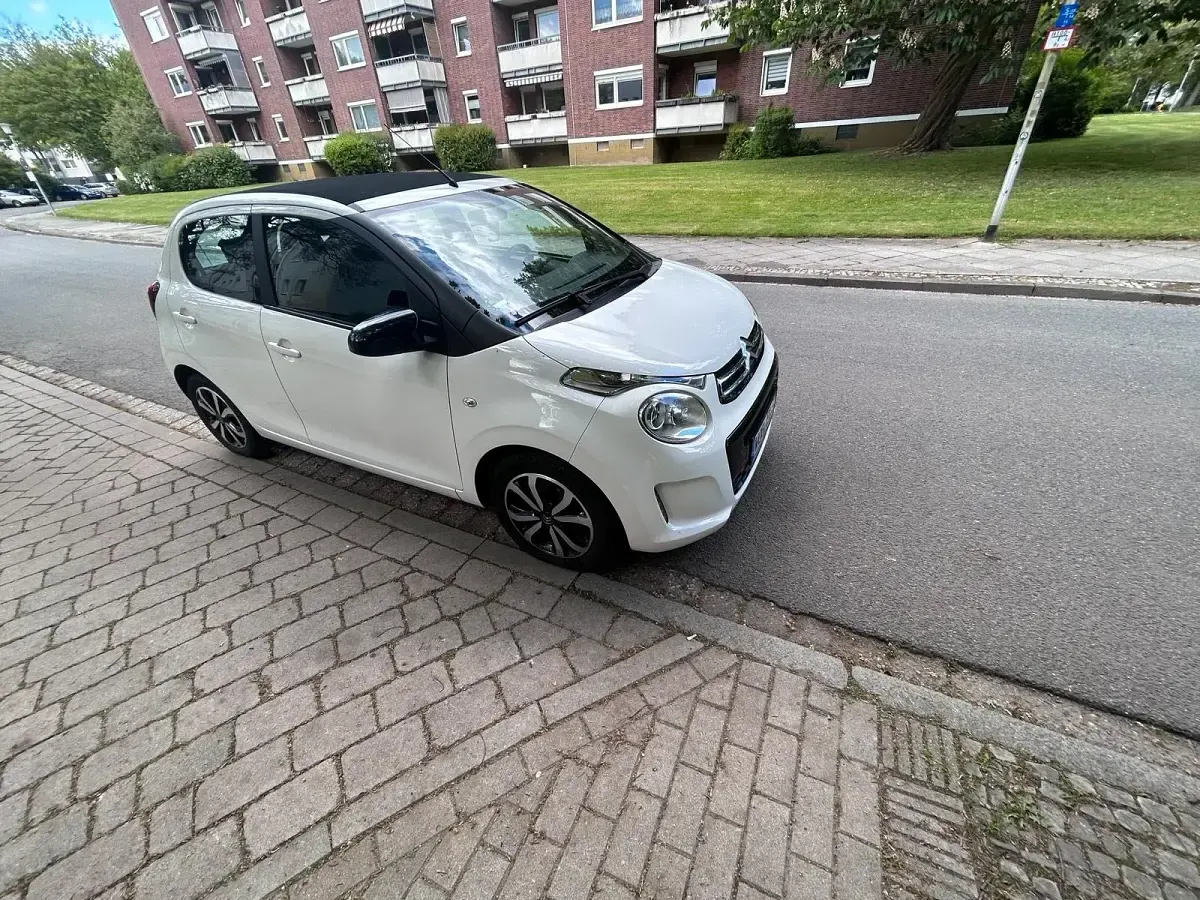 Gebraucht Citroën C1 72 PS (52 kW) 2018 Weiß Kleinwagen