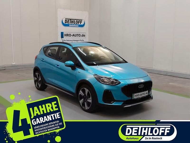 Blau Gebraucht 2022 Ford Fiesta Active Kleinwagen | 16.560 € (Fairer Preis) - Bild 1/4