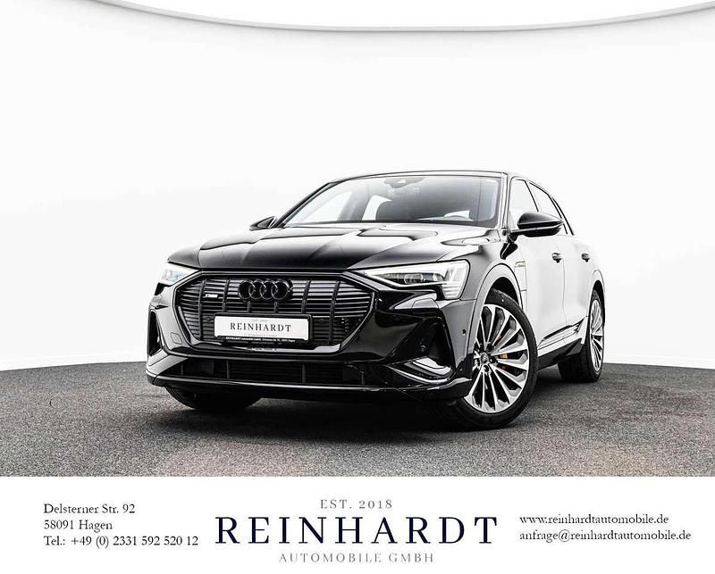 Brillantschwarz Gebraucht 2023 Audi e-tron S-Line SUV | 39.730 € (Guter Preis) - Bild 1/1