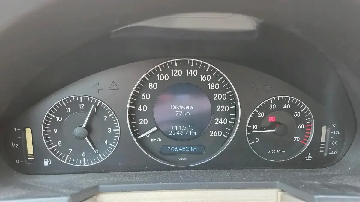 Brugt Mercedes E200 Elegance 163 HK (119 kW) 2003 Sort Sedan