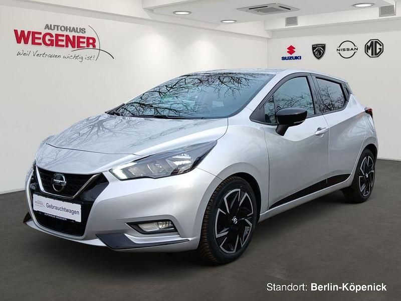 Silber Gebraucht 2022 Nissan Micra Kleinwagen | 15.790 € (Fairer Preis) - Bild 1/4