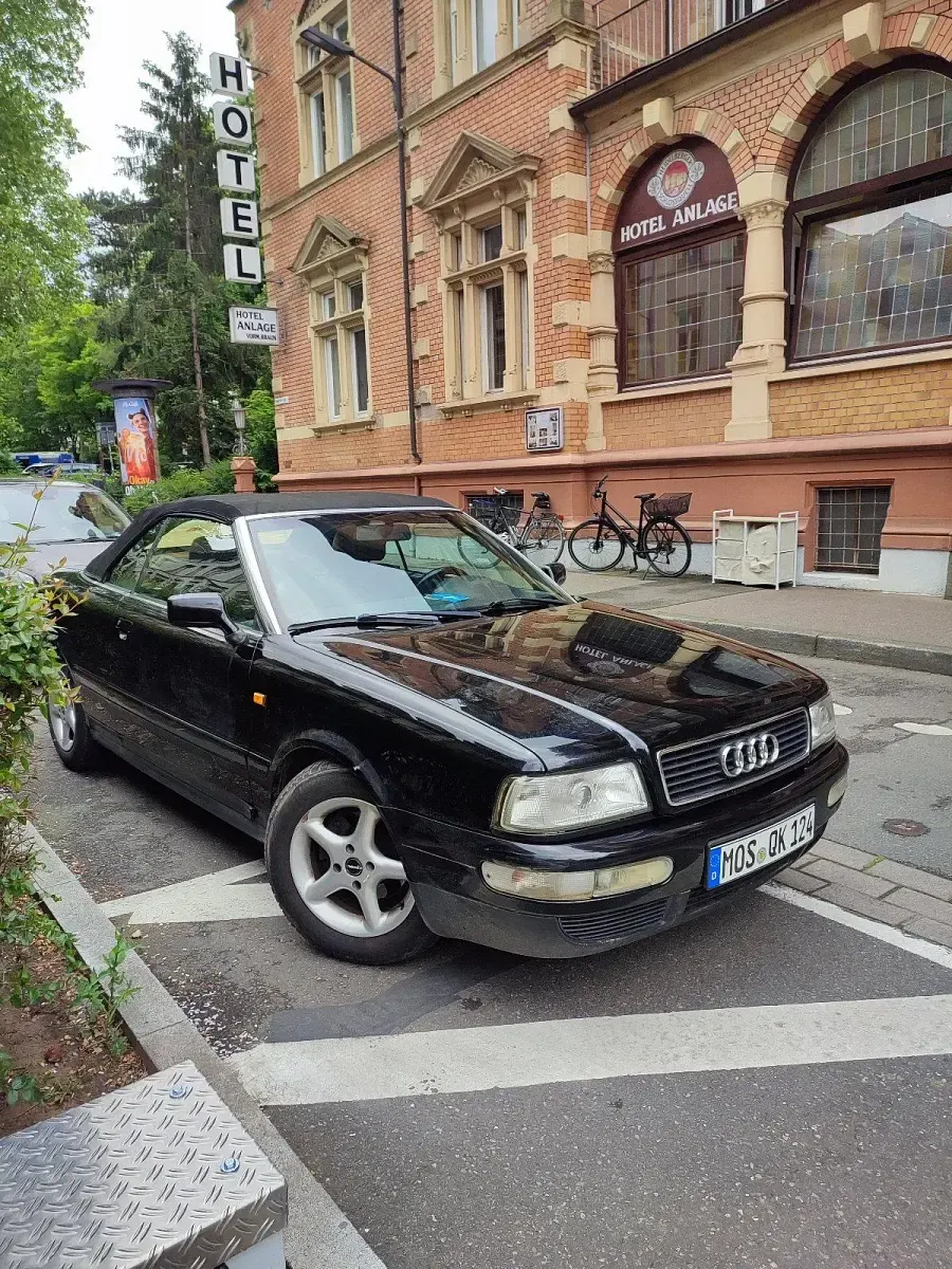 Used Audi Cabriolet 125 HP (91 kW) 2000 Black Cabriolet