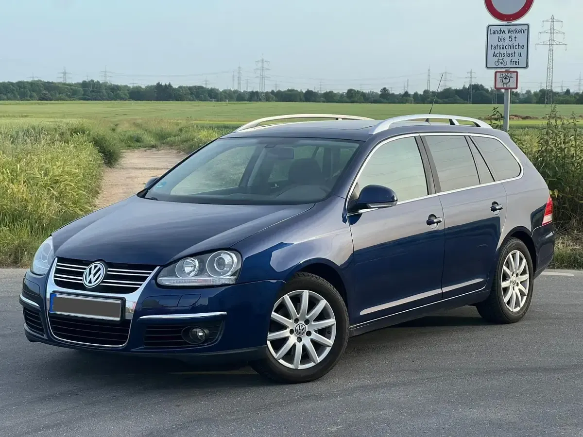 Gebraucht VW Golf V 122 PS (89 kW) 2008 Blau Kombi