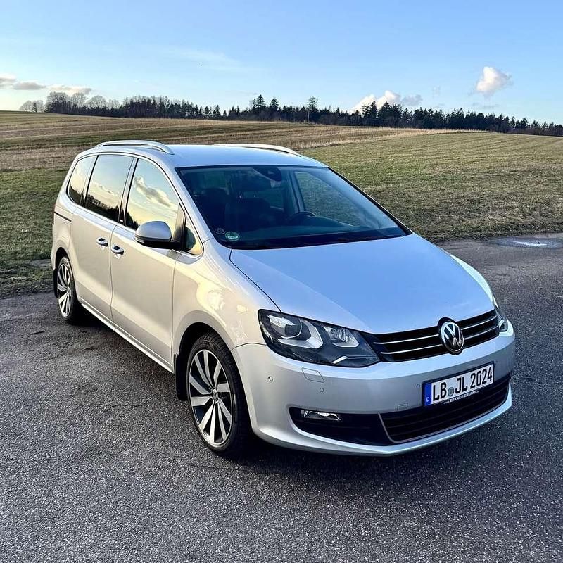 Gebraucht VW Sharan 184 PS (135 kW) 2016 Silber Van / Kleinbus