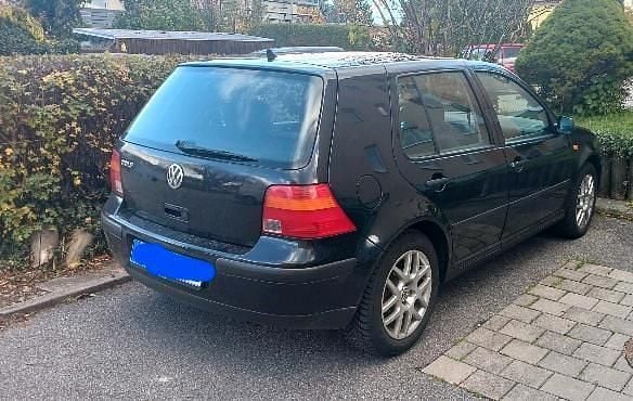Schwarz Gebraucht 1999 VW Golf IV Limousine | 500 € (Superpreis) - Bild 1/3