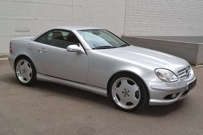 Silber Gebraucht 2002 Mercedes SLK32 AMG AMG Cabrio | 25.500 € (Etwas zu teuer) - Bild 1/4