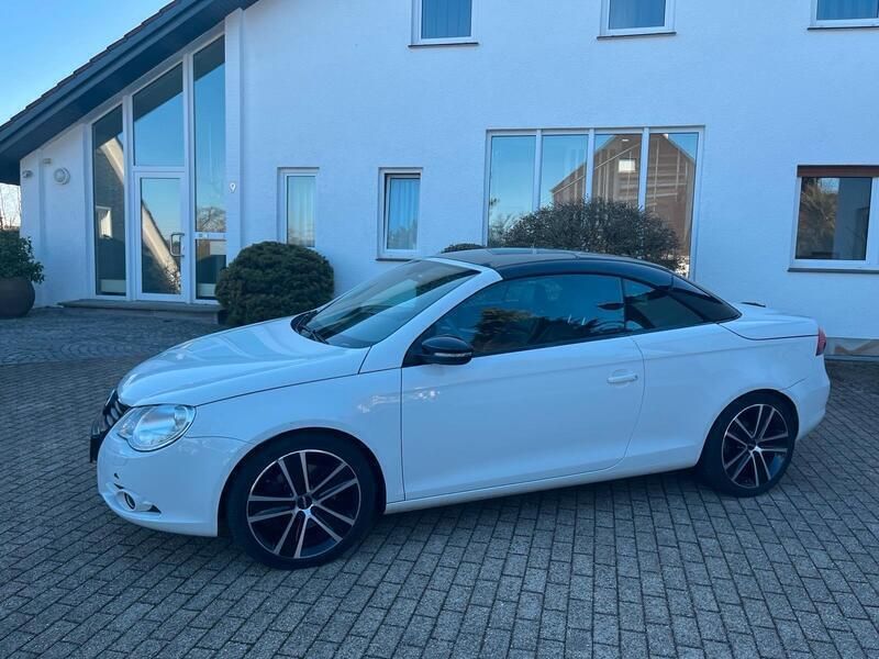 Weiß Gebraucht 2009 VW Eos Edition Cabrio | 8.999 € (Etwas zu teuer) - Bild 1/4