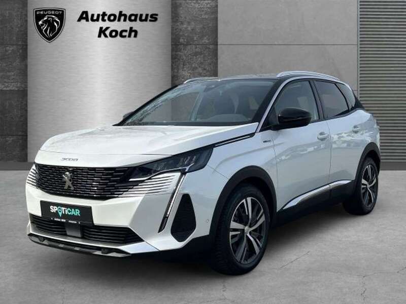 Perlmutt weiß metallic Gebraucht 2021 Peugeot 3008 Allure SUV | 24.990 € (Fairer Preis) - Bild 1/4