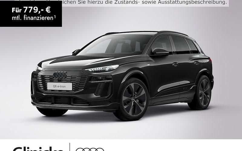 Neu Audi Q6 e-tron S-Line 285 kW (388 PS) 2025 Schwarz SUV