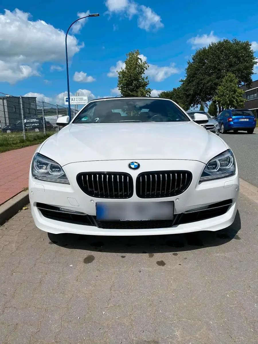 Gebraucht BMW 640 Cabriolet 313 PS (230 kW) 2014 Weiß Cabrio