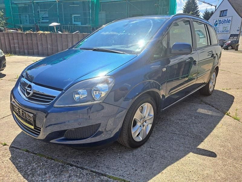 Blau Gebraucht 2012 Opel Zafira Family Van / Kleinbus | 3.600 € (Superpreis) - Bild 1/4