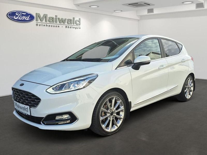 Weiß Gebraucht 2019 Ford Fiesta Vignale Kleinwagen | 13.790 € (Fairer Preis) - Bild 1/4