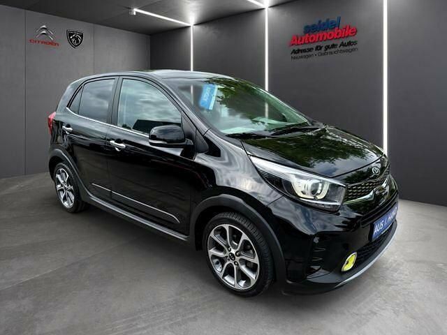 Gebraucht Kia Picanto X-Line 84 PS (61 kW) 2019 Schwarz Kleinwagen