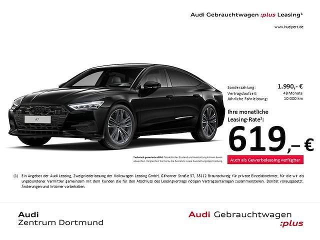 Gebraucht Audi A7 Sportback Ambiente 299 PS (219 kW) 2025 Mythosschwarz metallic Kleinwagen