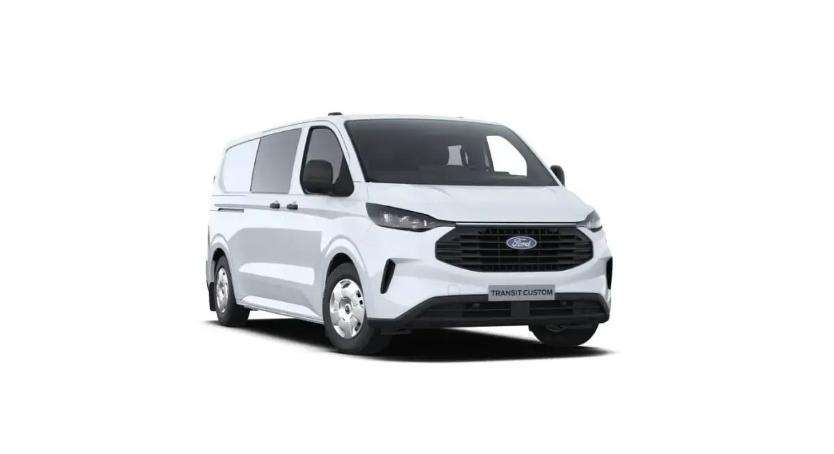 Neu Ford Transit Custom 150 PS (110 kW) 2026 Frostweiß Limousine
