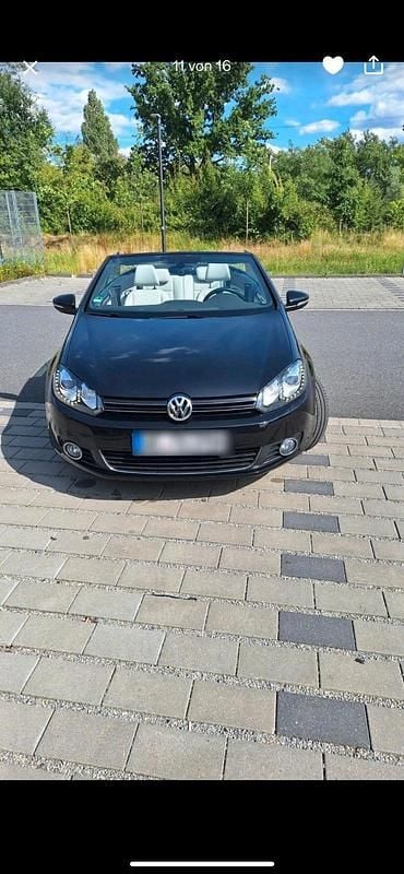 Gebraucht VW Golf Cabriolet 160 PS (117 kW) 2012 Schwarz Cabrio