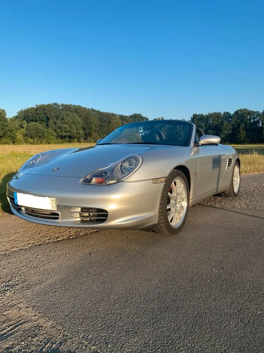 Gebraucht Porsche Boxster 260 PS (191 kW) 2003 Silber Cabrio