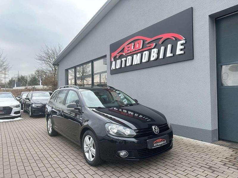Gebraucht VW Golf VII Match 105 PS (77 kW) 2012 Schwarz Kombi